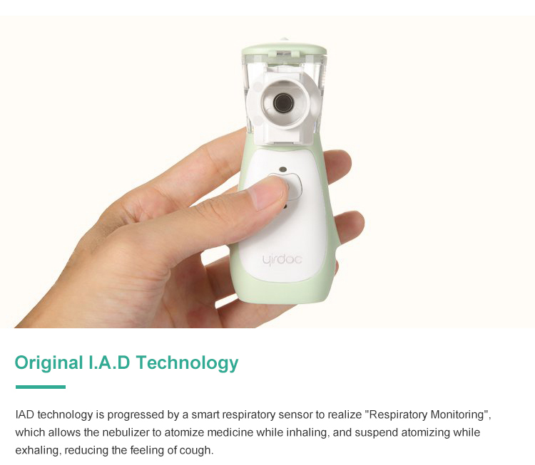 Commercial Intelligent Mesh Nebulizer Bluetooth Mesh 510K Width 70mm