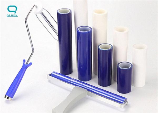 Quality 4'' 6'' 8'' 10'' 12'' PE Sticky Roller For Cleanroom Dusting for sale