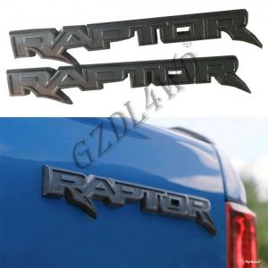 China Genuine Rear Logo Tailgate Car Part Grey Raptor For Ford Ranger Raptor 4x4 2012 - 2019 on sale