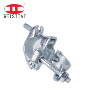 China 4mm BS1139 Galvanized Swivel Coupler Scaffolding on sale