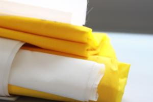 China 160 Mesh Monofilament Screen Printing Mesh , 64T - 55dia Polyester Silk Screen on sale