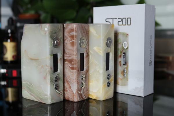 Innovation Marble box mod ST200W Dovpo e cig new design fit for 2pc 18650