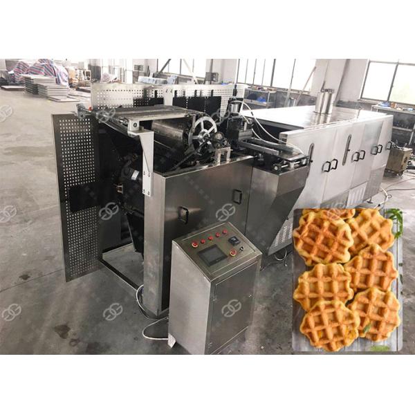 Stainless Steel Waffle Biscuit Making Machine 3KW Cookies Maker Machine