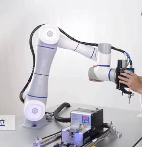 Buy cheap 6 Axis Collaborative Robotic Handling Systems With 10kg Payload Reach 1300mm product