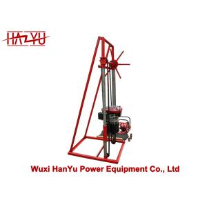 Buy cheap Gasoline Portable Sampling Rig 30m Depth Manual Winch product