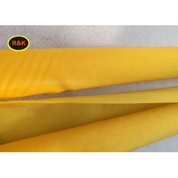 High Flexibility 110 Screen Printing Mesh With SGS / FDA / MSDS Certificate White Color