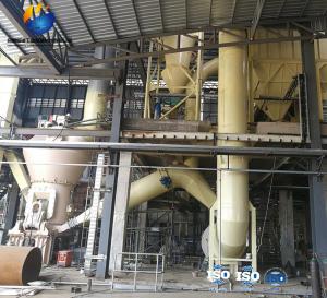 China Calcite Vertical Mill Powder Production Line | Petroleum Coke / Ore Powder Mill on sale