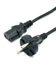 VDE Standard 2 Pin Customizable Color Extension Cords EU Power Cords 16A 250V