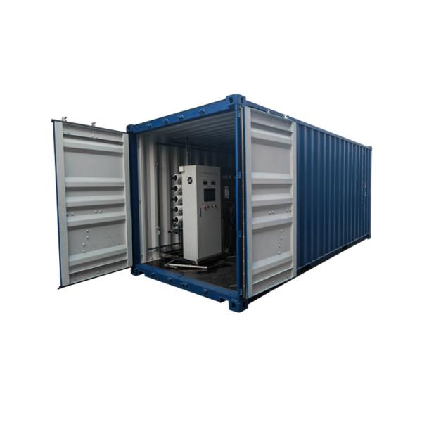 Quality Containerized Desalination System Convert Seawater To Fresh Water In Compliance With Drinking Water Standard for sale