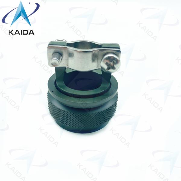 Straight Olive Green Cadmium Connector Backshell in M85049 Series Strain Relief Clamp Self Lock M85049/38S15W