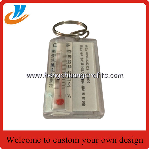 Wholesale Plastic keychain/compass keychain/new design key chain cheap price custom no mold fee key rings
