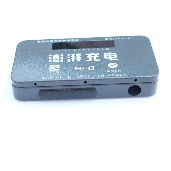 Electric bicycle socket 10 output AC shared charging pile 4300W output power cold rolled steel plate 4G net grey color