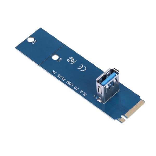 Quality M.2(NGFF) to USB3.0 PCI-E Express Converter Adapter Miner Graphic Extender Card M.2 NGFF to PCI-E X16 Slot Transfer Card for sale