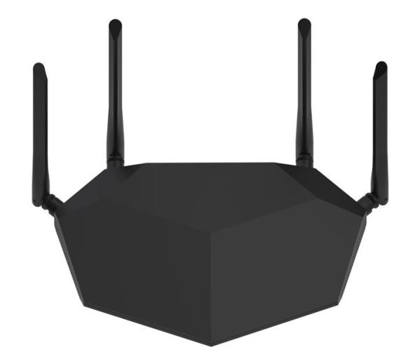 Quality WiFi6 Router 600Mbps 2.4G 5G 1.2Gbps 4 Antennas Mesh WiFi Router for sale