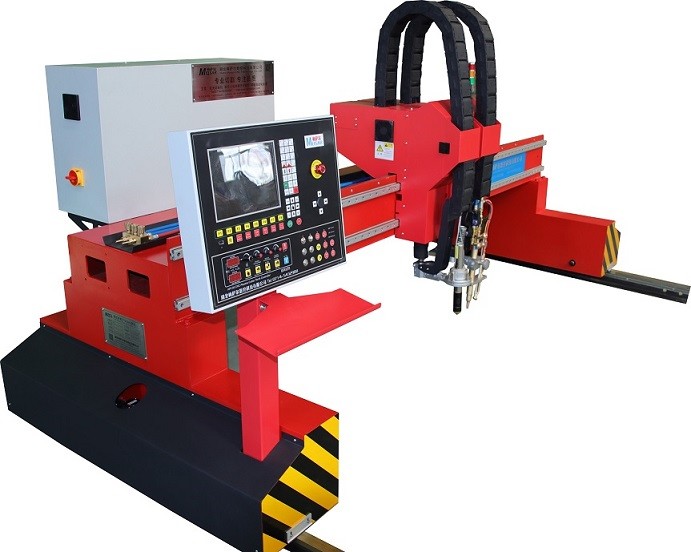 F2300 Gantry Type CNC Fiber Laser Cutting Machine 1000w For Metal Sheet Multi Torch