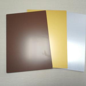 Buy cheap Durable Exterior Wall Cladding , Copper Aluminium Composite Panel Building Construction Material product