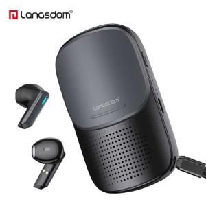 New Arrivals Multi-function Bluetooth Speaker Slide Design Stereo Earphones