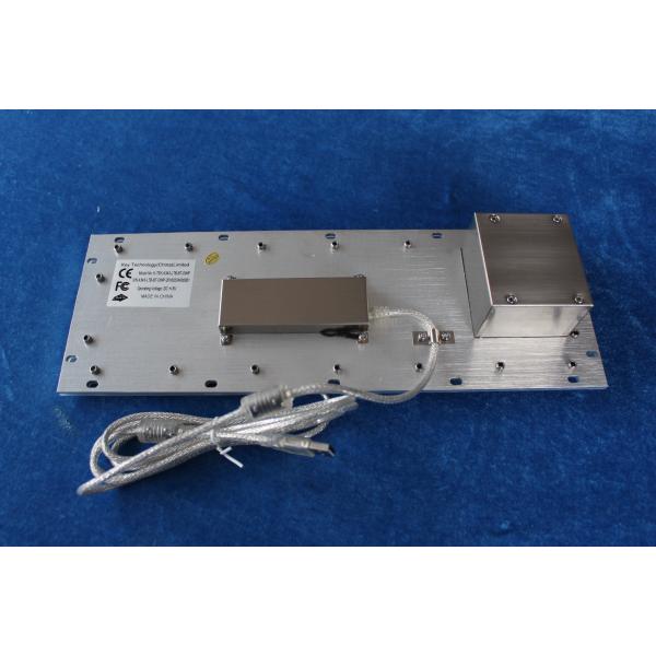 Custom SS Vandalproof Sealed Black Metal Keyboard Interface PS2 / Usb Available