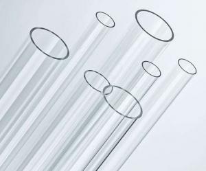 China Silk Screen Printing Clear Glass Tube Medicine Packing Borosilicate Glass Tubing on sale