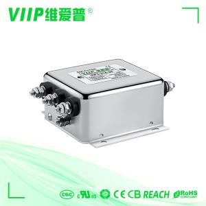 50A 3 Phase EMI Filter 60dB-90dB Three Phase Line Filter