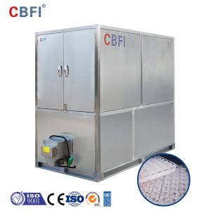 China Automatic 2 Ton Cube Ice Machine 2000kg Industrial Ice Cube Making Machine on sale