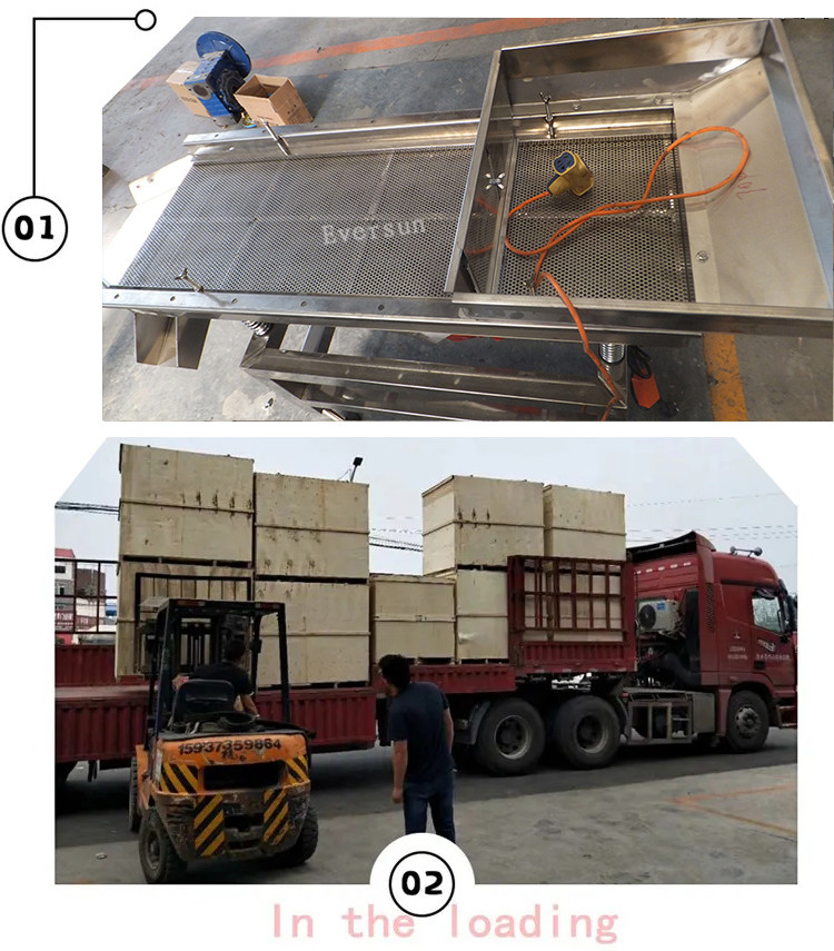 1 To 5 Layers Linear Dewatering Vibrating Screen With Large Screening Area