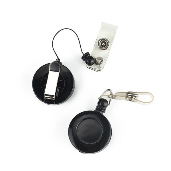 Quality Multipurpose Retractable Badge Reel  , Name Badge Clips For Employee ID Cards for sale