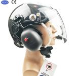 Carbon fiber Paramotor helmet PPG helmet with high noise cancel headset EN966