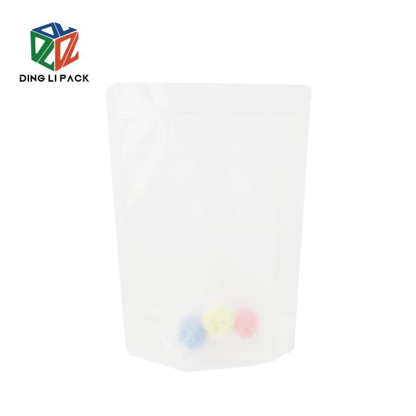 Custom Printed Laminated Flat Bottom Coffee Bean Pouch With Valve