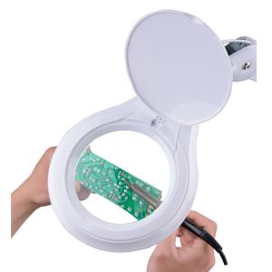 Buy cheap 5&quot; Illuminated Magnifier Lamp Professional Magnifying Standing Lamp product