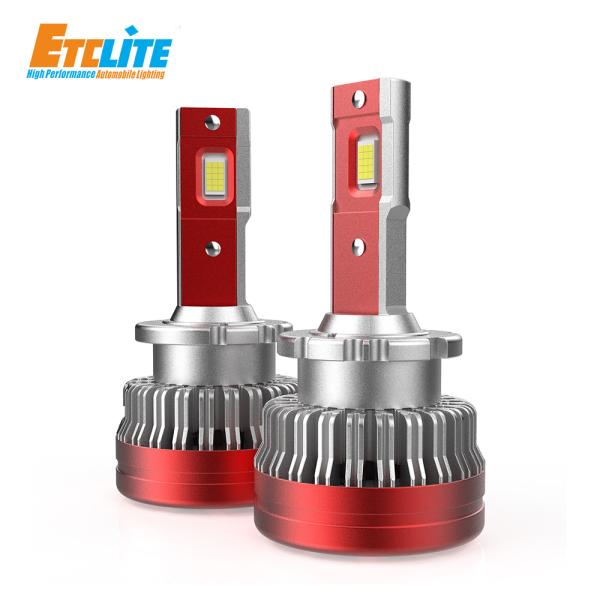 12V Led Headlight Canbus Decoder 30000H Lifespan H13 D4S D5S