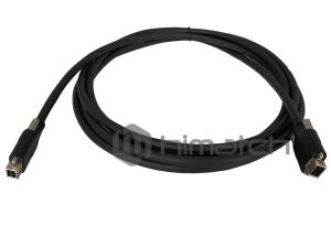 China 3M Firewire 800 To Firewire 800 30V 26AWG IEEE 1394 Cable on sale