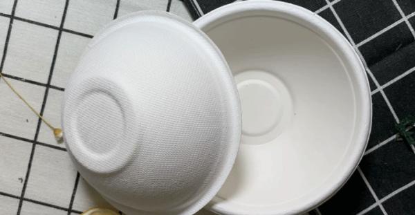 Quality Biodegradable Disposable Paper Bowl, Wheat Straw Fast Food Bowl for sale