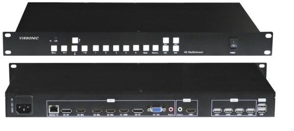 Quality 15Watts Video Scaler Switcher , Seamless Switcher Scaler 24 - Bit Color Depth for sale