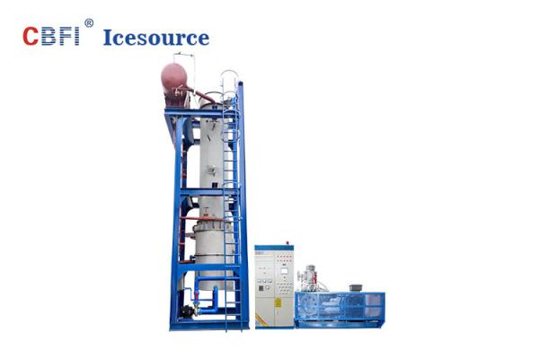 Quality Water Cooling 24 Hours Running Ice Tube Machine Denmark Danfoss Expansion Valves for sale