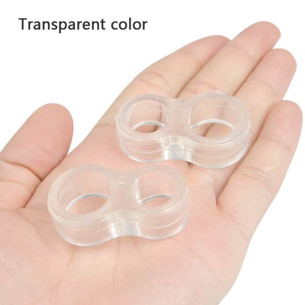 Convenient Door Stopper Transparent Door Handle Buffer Silicone or PVC for Walls Furniture Kitchen Bedroom