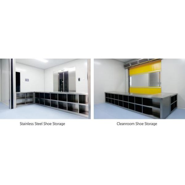 Plexiglass 3600m3/H Prefab Clean Rooms ISO Class 7 Dust Free Cold Rolled Steel