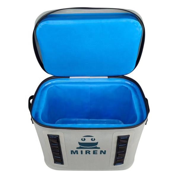 Quality Lightweight Portable 20L Cooler Bag Light Gray Color For Barbecue Camping for sale