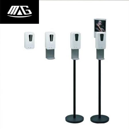 Quality 1L Spray Floor Stand DC 6v Touchless Soap Dispenser for sale