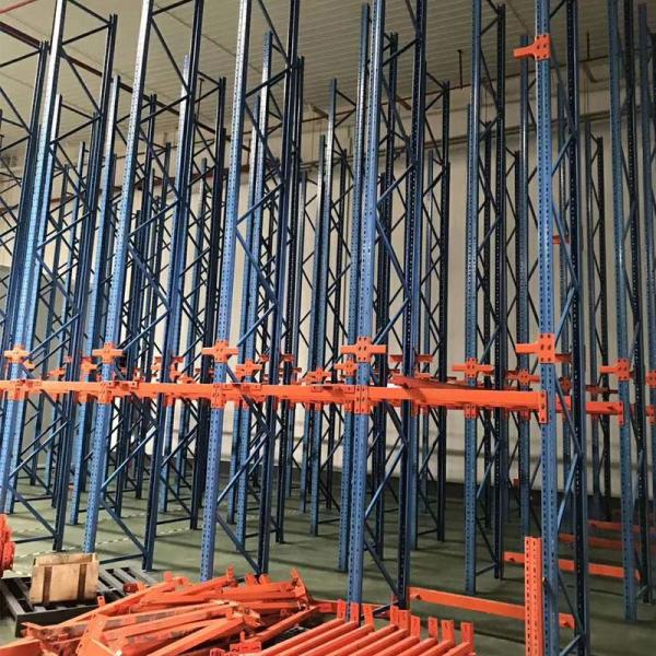 Warehouse Drive In Rack Pallet Racking 2-7 Levels High Density Storage System
