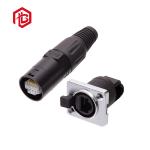 Front Panel Mount 2 3 4 5 Pin Waterproof Ethernet Connector