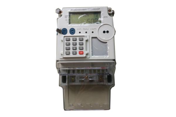 Quality Keypad Smart Prepaid Electricity Meters , Single Phase Two Wire Multifunction Energy Meter for sale