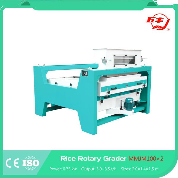 Wufeng 2x1.65x1.46m 0.75kw Rotary Seive Cleaner