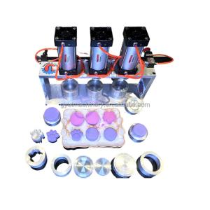 Professional Pneumatic Handmade Bath Bomb Making Machine with 20-60MM Roller Diameter