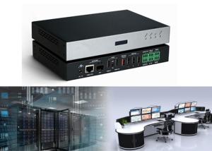 H.264 H.265 2K& 4K IP KVM HDBaseT Encoder Av Over Ip Encoder Decoder