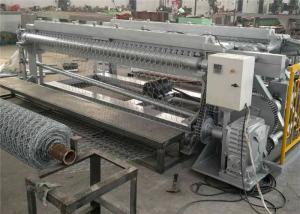 80x100mm Hexagonal Knitting Gabion Wire Mesh Machine