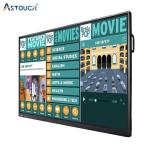Teaching Interactive Whiteboard Screen Black Interactive Smart Panel RoHS