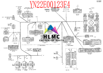 YN22E00123F3 YN22E00123F4 Excavator Spare Parts Excavator Controller SK200-6E SK230-6E Computer Board