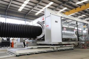 Higher Performance Large Size Corrugator Double Layer DWC Pipe Machine