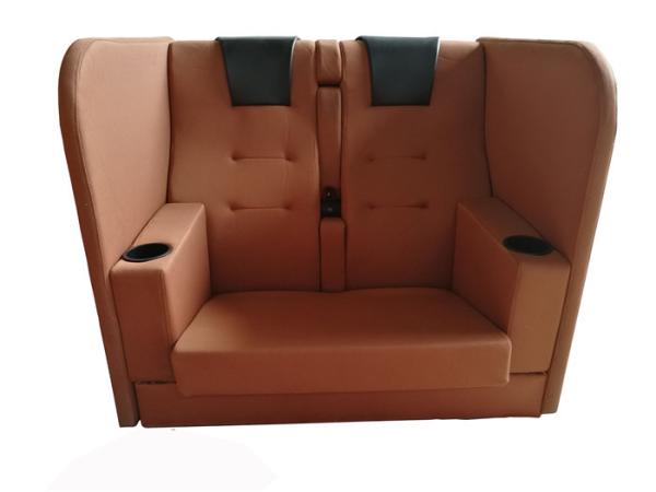 Quality Fabric Cloth Cover Vip Cinema Seating Fixed Chair Upholstered With Durable Fabric for sale